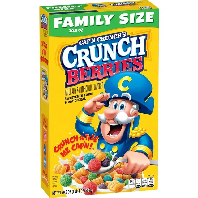 Cereal Cap'n Crunch's Varios Sabores
