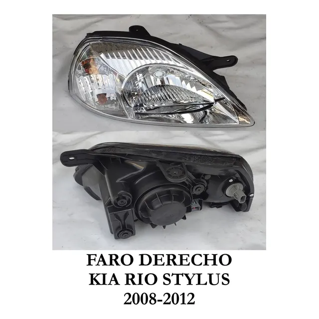 (ap-080) Faro Derecho Kia Rio Stylus 2008-2012