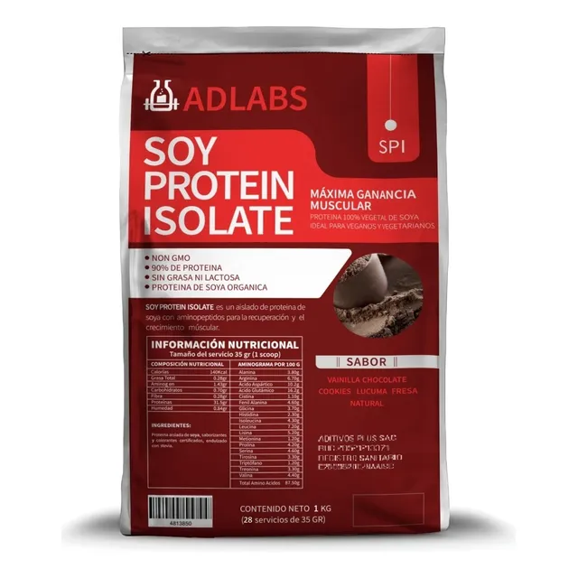 Proteina Soya Natural 1k Sin Saborizantes En Miraflores 