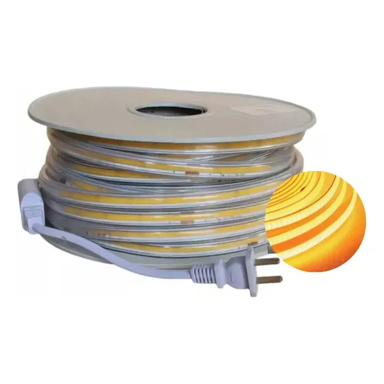 10mts Kit Tira Led Calida Manguera Neon Flex Cob 288led 220v