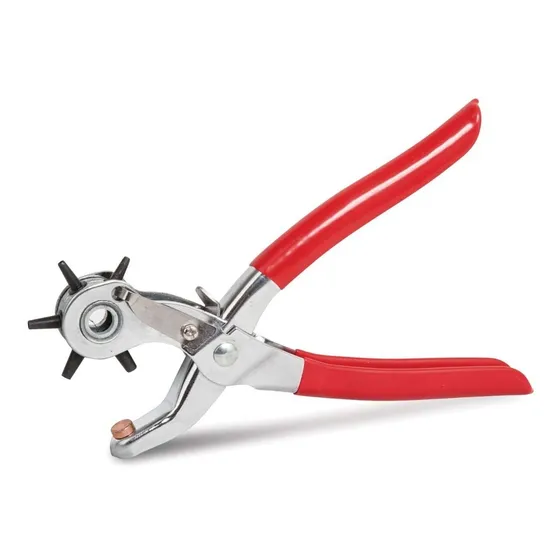 Pinza Alicate Sacabocado Abre Huecos Perforadora Ajustable