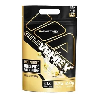 100% Gold Whey Refil Concentrado 900g - Adaptogen Science Sabor Baunilha 100% Gold Whey Refil Concentrado 900g - Adaptogen Science Sabor Baunilha
