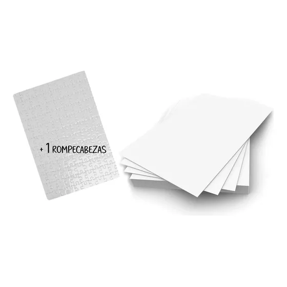 50 Hojas Para Sublimar A4 Pepel Sublimacion