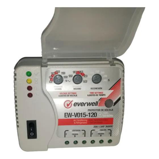 Protector De Voltaje Tipo Bornera 110v