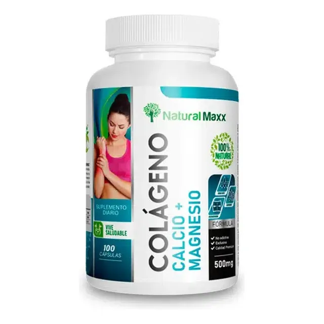 Colageno + Calcio + Magnesio Naturalmaxx Capsulas Naturales+