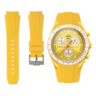 Correas De Silicona Curva For Omega X Swatch Moonswatch Correas De Silicona Curva For Omega X Swatch Moonswatch