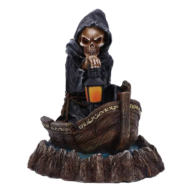 Quemador Incienso Aroma Grim Reaper 6.5 in Color Negro