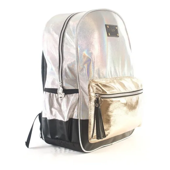 Mochila Kooshi  40 Cm Tornasol Plata 91389