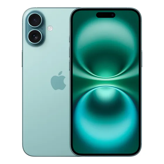 Apple iPhone 16 Plus (256 GB) - Verde azulado - Distribuidor Autorizado