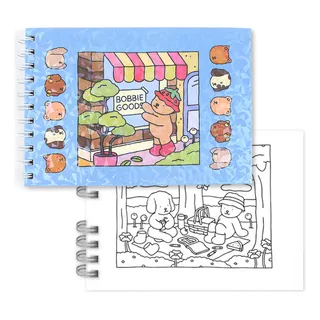 Livro De Colorir Bobbie Goods Para Adultos E Adolescentes Livro De Colorir Bobbie Goods Para Adultos E Adolescentes