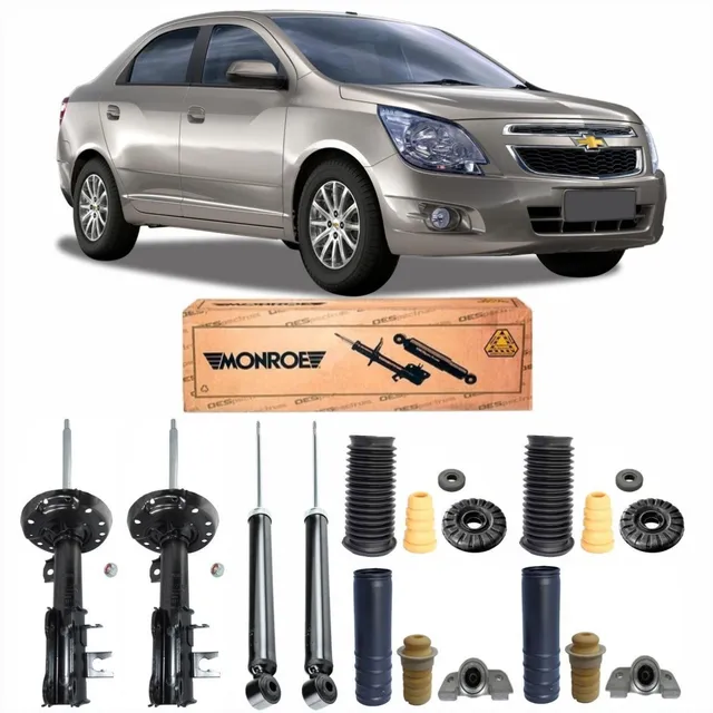 Kit 4 Amortecedor Cobalt 2016 2017 2018 2019 Monroe + Kit