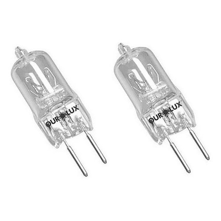 Ourolux - Lampada Halogena Bipino Jc 20w G4 - Kt 2 Pçs Cor Da Luz 3000k Ourolux - Lampada Halogena Bipino Jc 20w G4 - Kt 2 Pçs Cor Da Luz 3000k