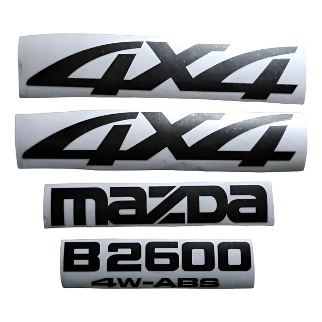 Kit Completo 4 Calcomanias 4x4 Mazda B2600 