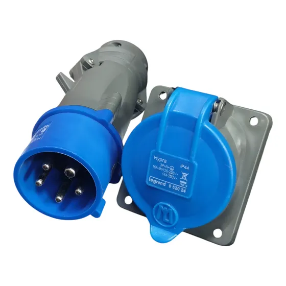 Clavija 052044 Toma Empotrar 052024 3p+n+t 220v 32a Legrand Azul