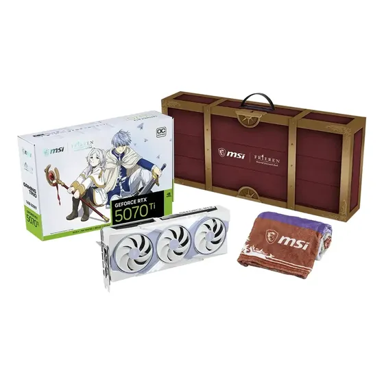 Tarjeta De Video Msi Geforce Rtx 5070 Ti Frieren Oc 16gb