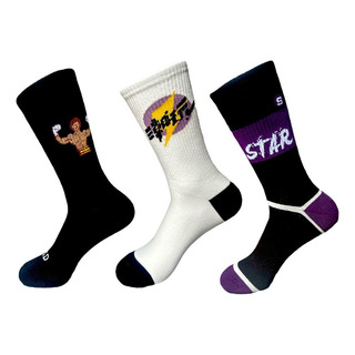 3 Pares Calcetas Funny Socks, Gim, Algodón 3 Pares Calcetas Funny Socks, Gim, Algodón