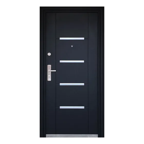 Protecto Home Puerta De Seguridad Madrid 95-213 Cm Apertura Derecha 100% Acero Color Negro