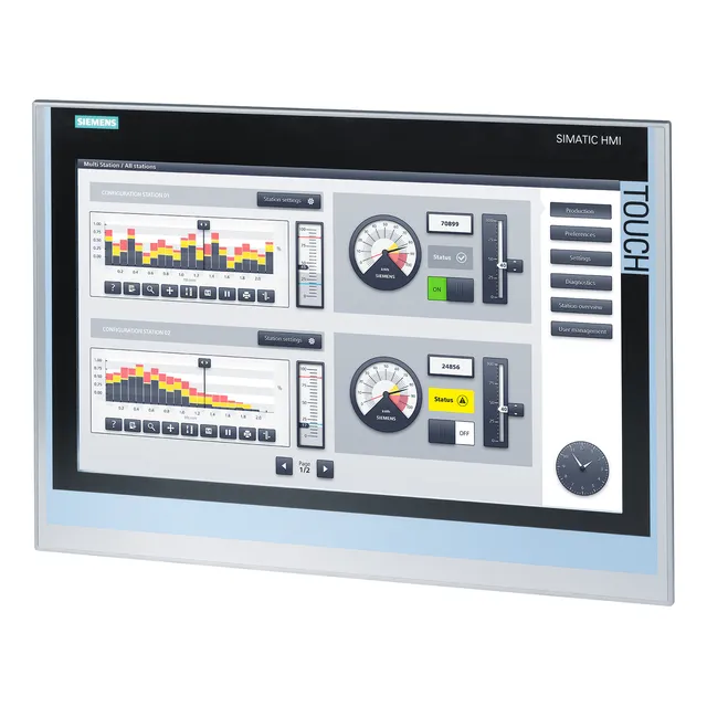 Panel Simantic Hmi Tp1900 Comfort Siemens 6av2124-0uc02-0ax1