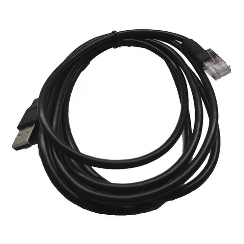 Cabo Usb Vs2200 Leitor Código Barras Cor Preto Tipo De Conector Do Cabo Usb Voltagem 127v