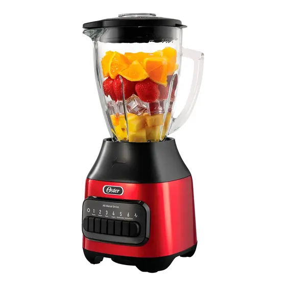 Licuadora 1.5l Oster Blstpeg-cpb 6 Velocidades Color Rojo | Cuotas sin interés