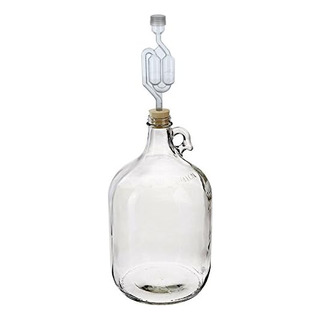 Fermentador De Vinho Em Vidro Fastrack 3,8l Com Kit Fermentador De Vinho Em Vidro Fastrack 3,8l Com Kit