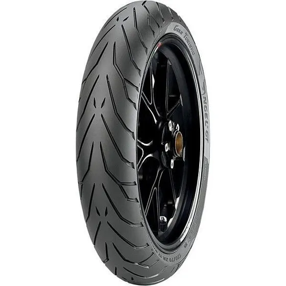 Pneu dianteira para moto Pirelli Angel GT sem câmara de 120/70 ZR17 W 58 x 1 unidade