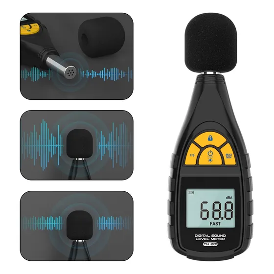 Medidor Digital De Ruido Micrófono Capacitivo Autool