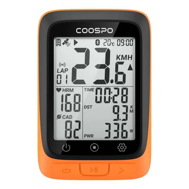 Odometro Coospo Bc107 Con Doble Gps Compatible Con Strava