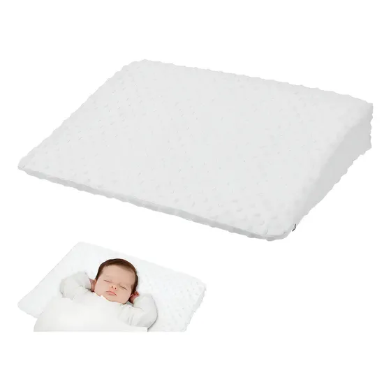 Almohada Antireflujo Para Bebé 30° Esponja Lavable