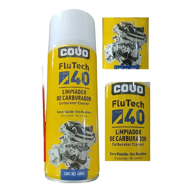 Limpia Carburador 450 Ml Covo 