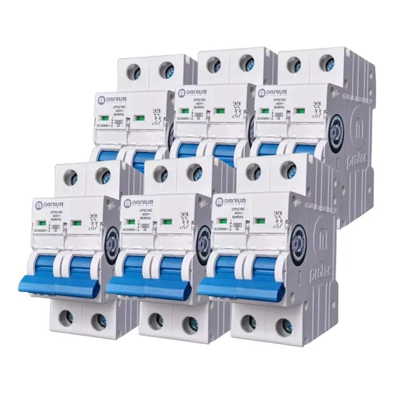 24pz Pastilla Interruptor Termomagnético Rieldin 220v Omnium