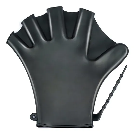 ª Par Guantes Aletas Dedo Mano Natación Buceo Nadar