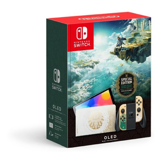 Nintendo Nintendo Switch Oled 64gb The Legend Of Zelda: Tears Of The Kingdom Cor Dourado 2023 Nintendo Nintendo Switch Oled 64gb The Legend Of Zelda: Tears Of The Kingdom Cor Dourado 2023
