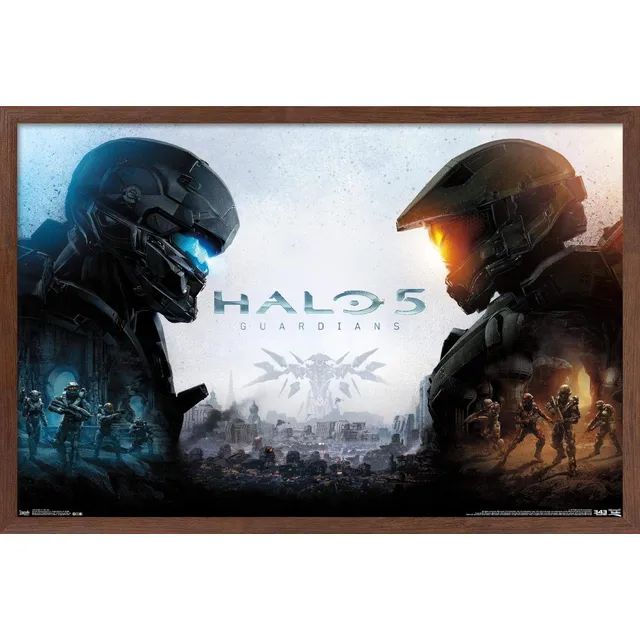 Poster Trends International Halo Art, Versión Enmarcada En 5