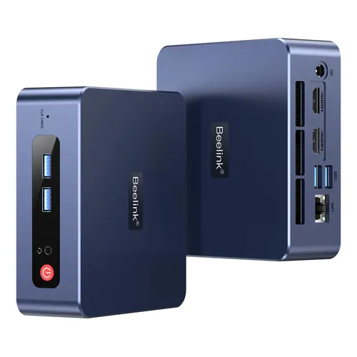 Mini Pc Beelink, Ryzen 5 5625u, 16gb Ddr4 3200, 500gb M.2