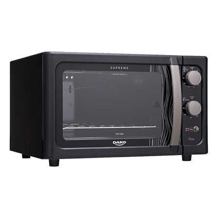 Forno De Bancada Dako Supreme Elétrico 44 L 220v-preto Forno De Bancada Dako Supreme Elétrico 44 L 220v-preto