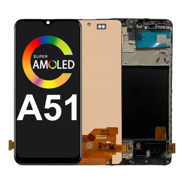 Pantalla Táctil Amoled Con Marco For Samsung A51 4g A515