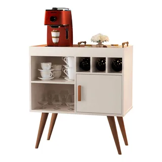 Buffet Aparador Paris Sala RetrÎ 1 Porta Cantinho Do Café Cor Off White Buffet Aparador Paris Sala RetrÎ 1 Porta Cantinho Do Café Cor Off White