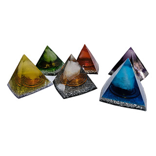 Orgon Orgonita Piramide 6.5x5 Cm. Mundo Hindú Orgon Orgonita Piramide 6.5x5 Cm. Mundo Hindú