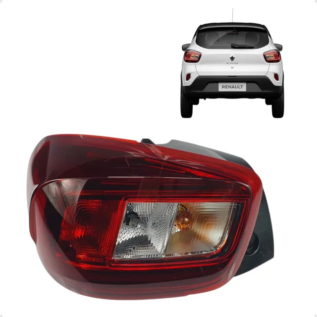 Lanterna Esquerda Traseira Led Kwid 2023 265555355r Usada 