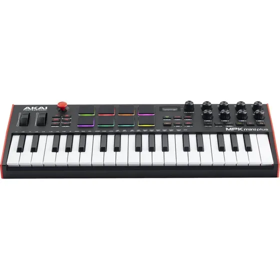 Akai Mpk Mini Plus 37 Teclas - Teclado Controlador Midi Usb
