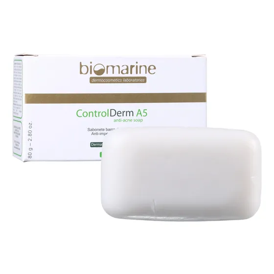 Biomarine Control Derm A5 - Sabonete Em Barra Facial 80g Blz