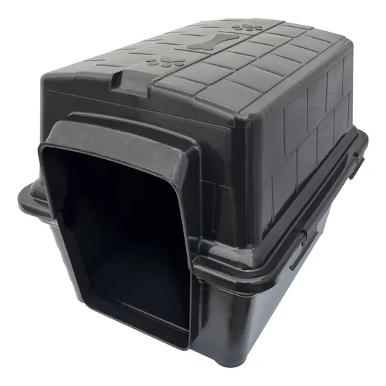 Casinha Furacão Pet 2 Em 1 N6 Black