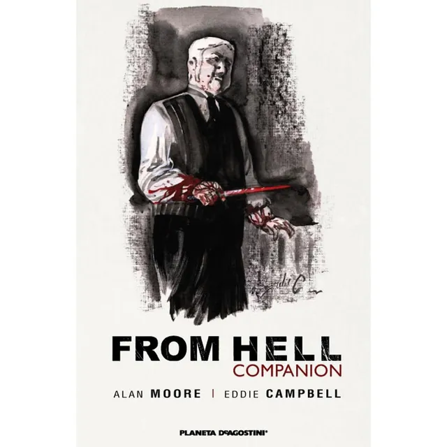 From Hell Companion, de Moore, Alan. Cómics Editorial Comics Mexico, tapa dura en español, 2013
