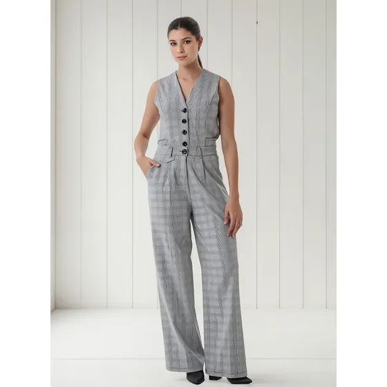 Pantalón Sastrero Gales Mujer Talle Unico Mochi