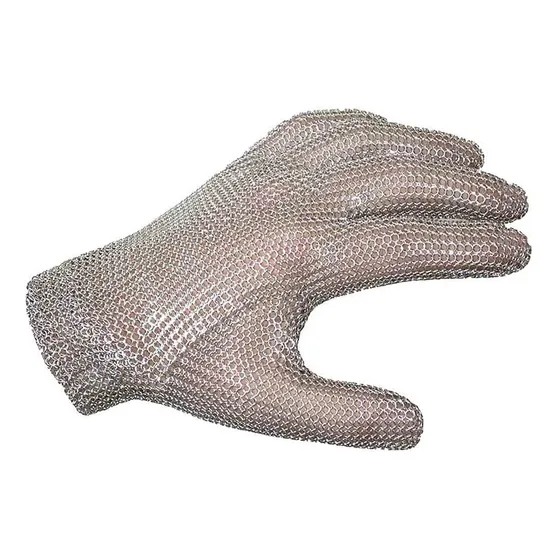 Guante Carnicería En Malla Acero Inoxidable 304 Talla L
