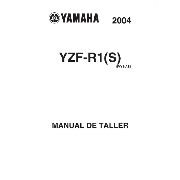 Yamaha Yzf-r1(s) 2004 Manual De Taller Version Papel