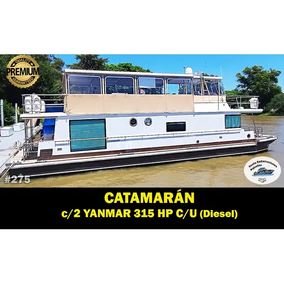 Catamaran Houseboat | Venta Embarcaciones Argentina