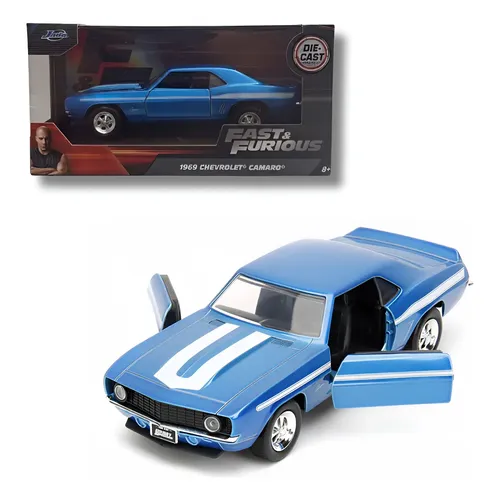 Miniatura Chevrolet Camaro 1969 Bigtime Muscle 1:32 Jada | Frete