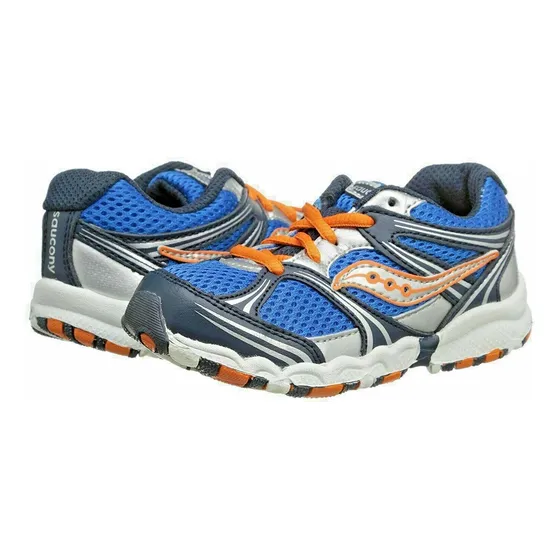 Zapatos Saucony Para Niños Azul/naranja Talla 27 Us10 Uk9.5 